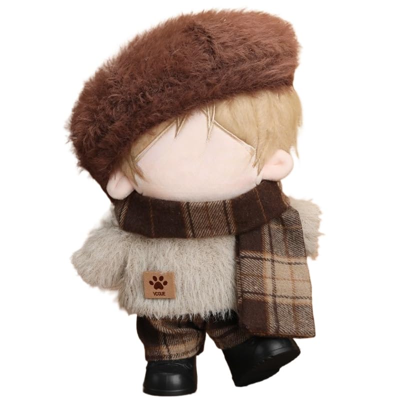 Amazon.co.jp: ぬいぐるみ用 服 4点セット 10/20cm 棉花娃娃 人形の服